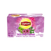 Lipton Bitki Meyve Ve Yeşil Çayı Karışımı Tazelenme Zamanı Ekinezya Yeşil Çay Ökaliptus 18'Li