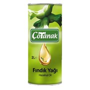 Çotanak Fındık Yağı 2 Lt Teneke.