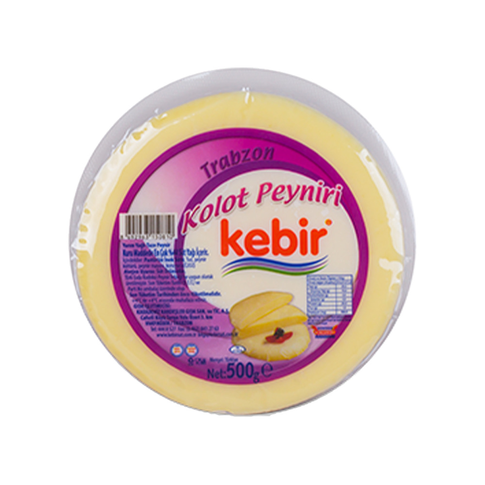 Kebir Trabzon Yarım Yağlı Taze Kolot Peynir 500 Gr