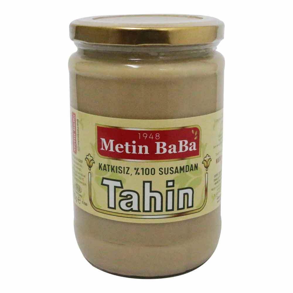 Metin Baba Tahin 600Gr Cam