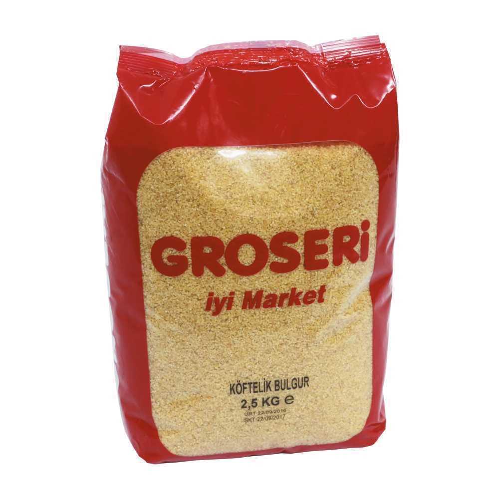 Groseri Köftelik Bulgur 2,5 Kg.