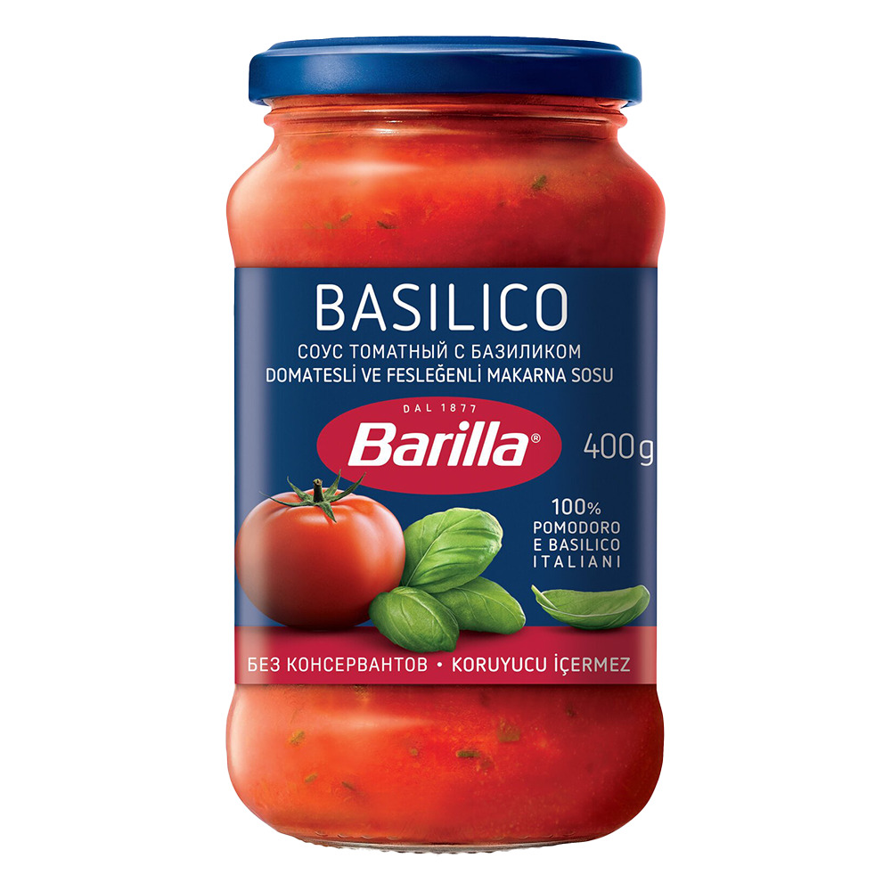 Barilla Basilico Sos 400 Gr.