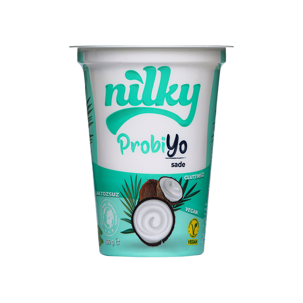 Nilky Probiyo Sade Hindistan Cevizli Fermente Vegan 400 Gr 