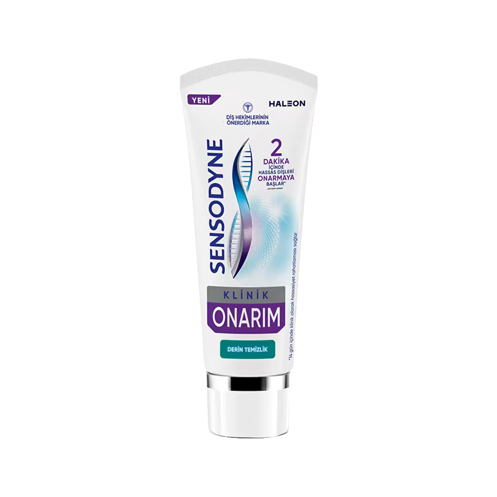 Sensodyne Diş Macunu Klinik Onarım Derin Temizlik 75 Ml