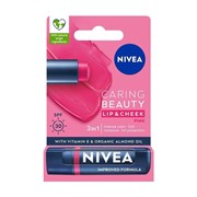 Nivea Caring Beauty Lip Cheek Yanak Dudak Renklendirici Kremi Pink 4,8G