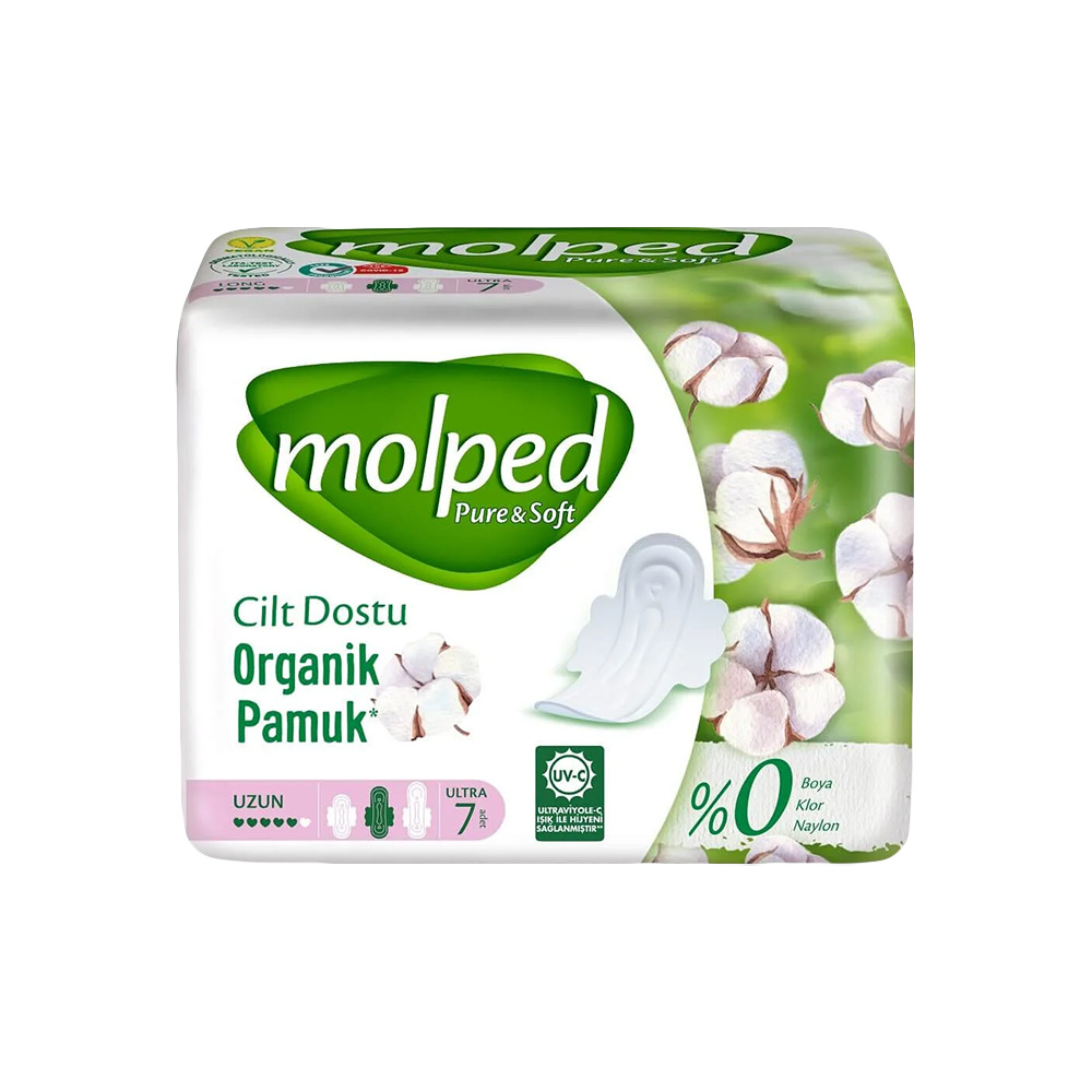 Molped Hijyenik Ped Pure & Soft Uzun 7 Li
