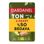 Dardanel Ton Zeytin Yağlı Poşet 80 GR 2.Si %50 Bedava**