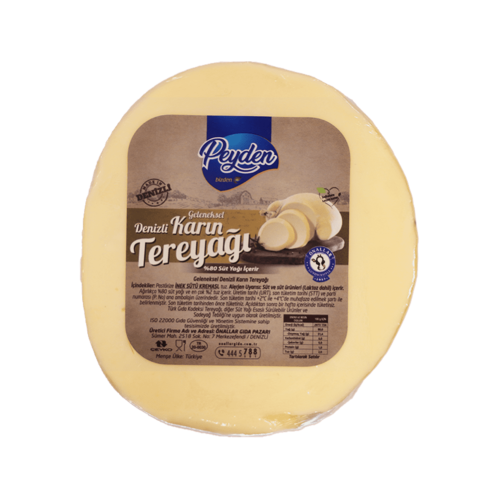 Peyden Denizli Geleneksel Karın Tereyağ KG
