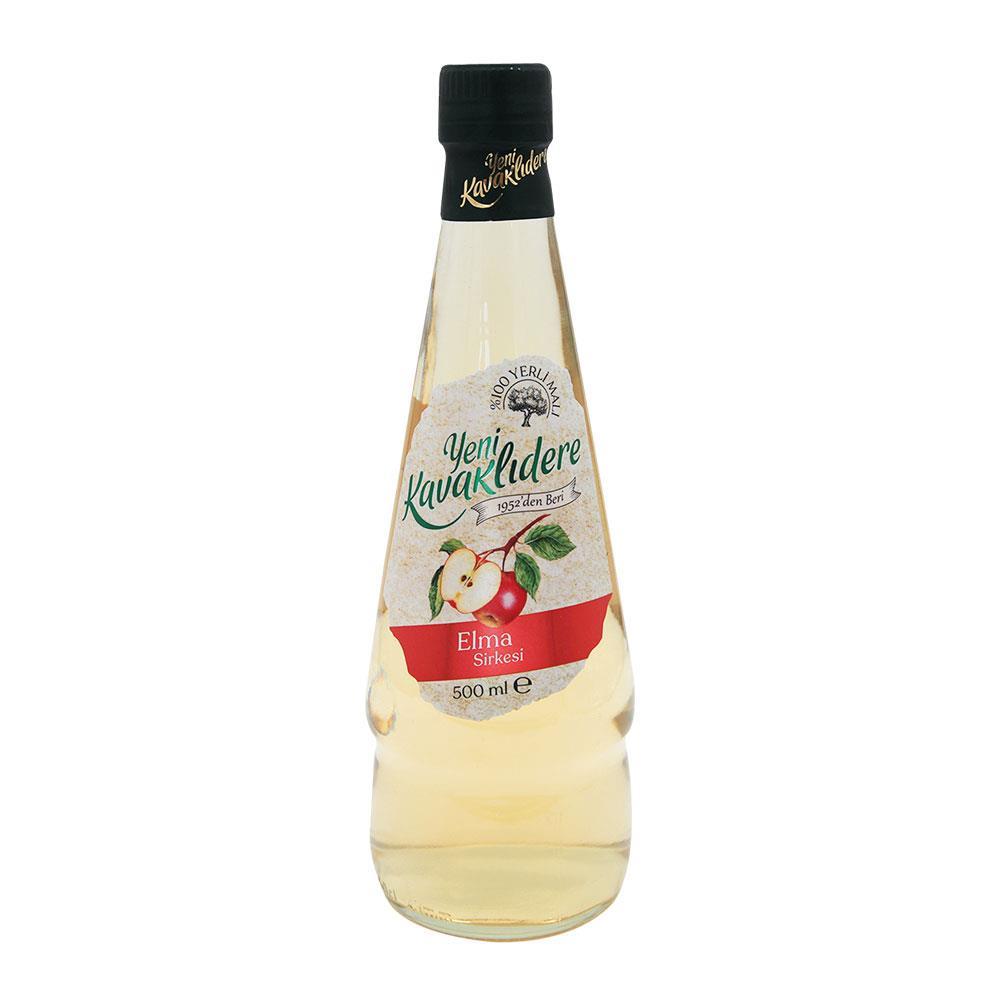 Yeni Kavaklıdere Elma Sirkesi Cam 500 Ml 