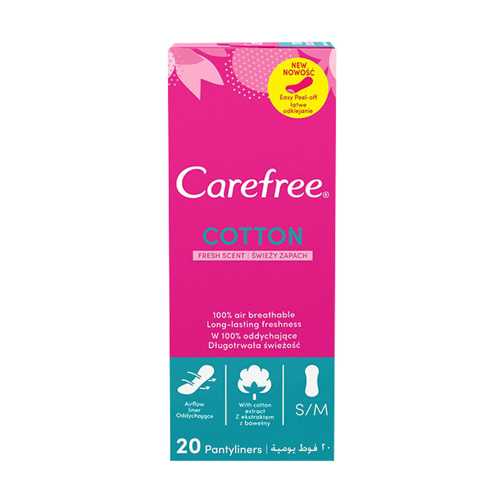 Carefree Mini Ped Refresh Breat 20’li
