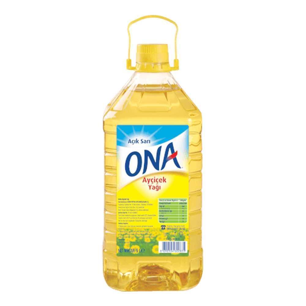 On Ayçiçekyağı 5Lt Dar Pet