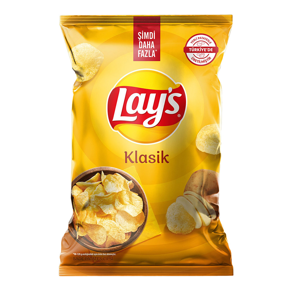 Lays Patates Cipsi 125Gr Klasik