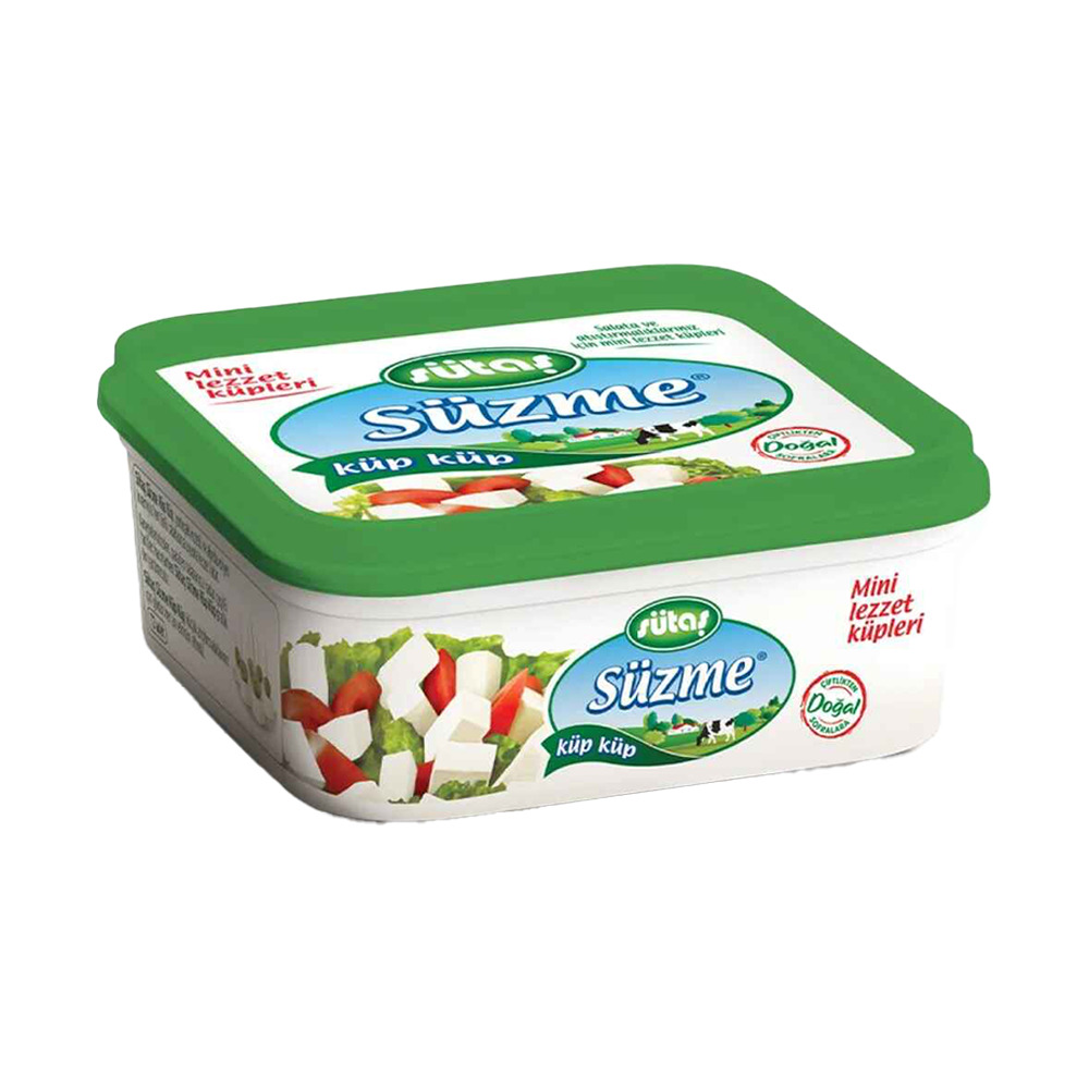 Sütaş Süzme Beyaz Peynir 200Gr Küp Küp