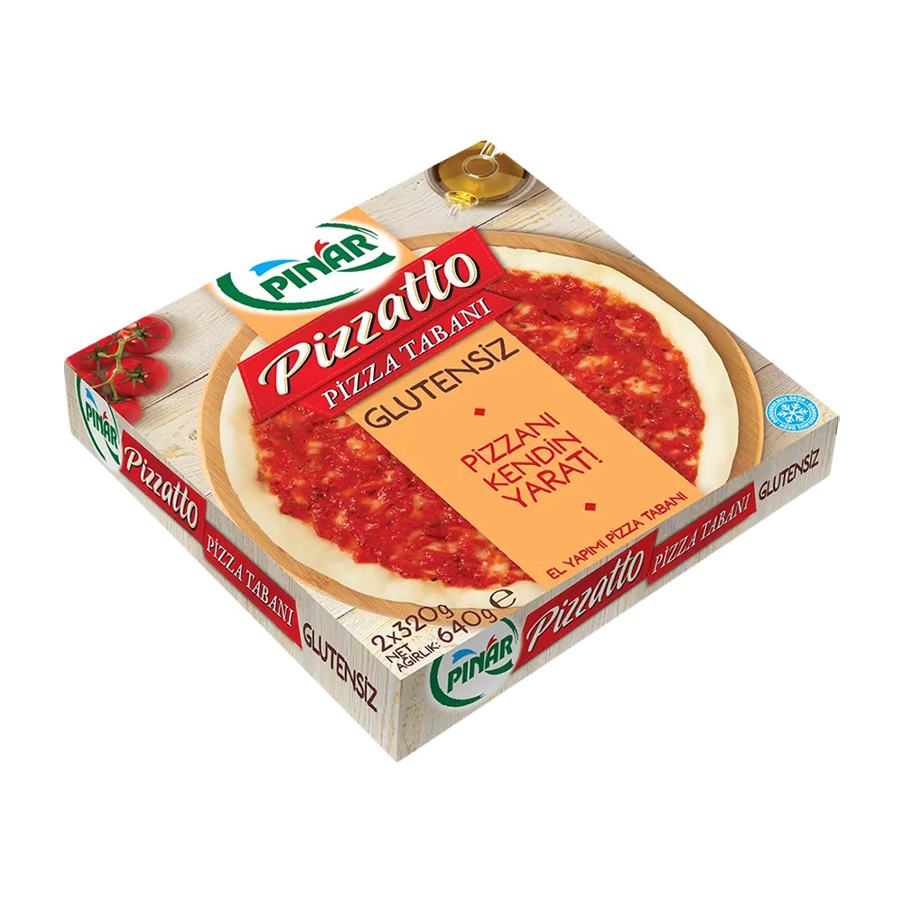 Pınar Pizza Tabanı 640 Gr Glutensiz 