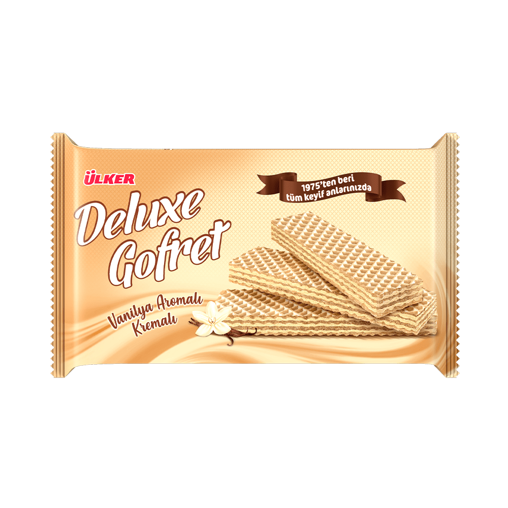 Ülker Gofret Deluxe Vanilya 220 Gr 