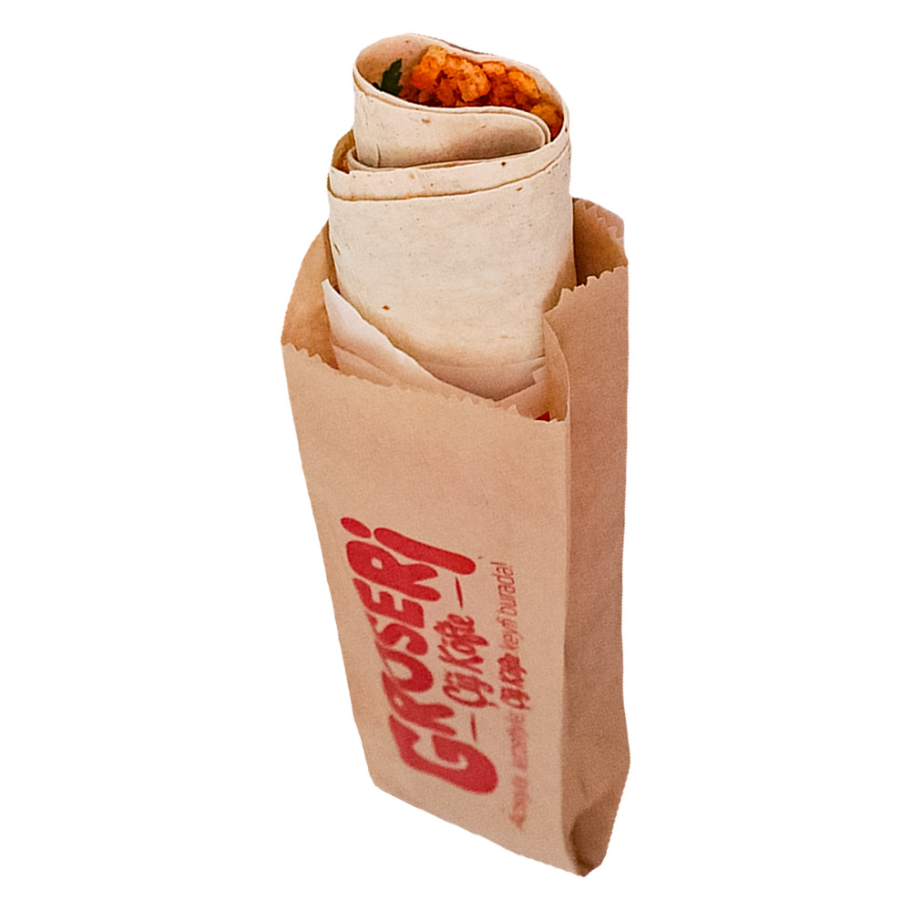 Groseri Cipsli Çiğ Köfte Dürüm 125Gr