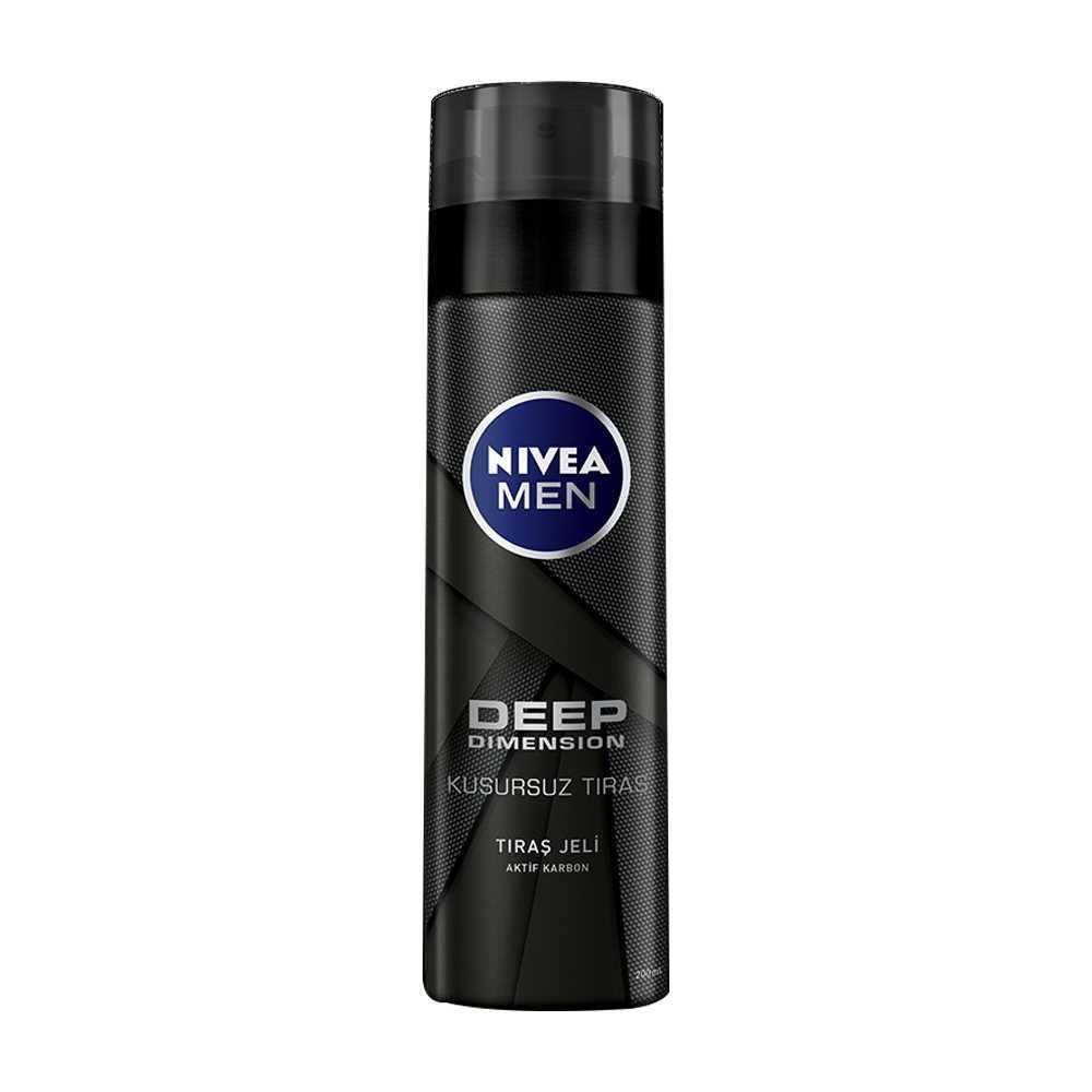 Nivea Man Traş Jeli 200Ml Deep Dımensıon