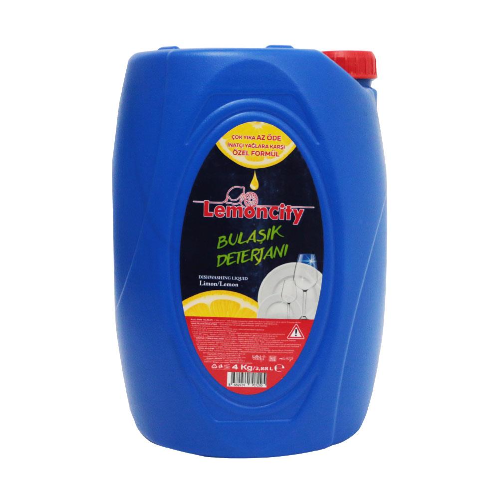 Lemon City Bulaşık Deterjanı Limon 4Kg 