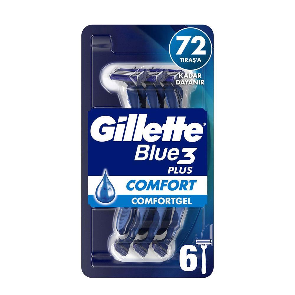Gillette Blue 3 Comfort 6’lı