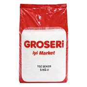 Groseri Toz Şeker 5 Kg.