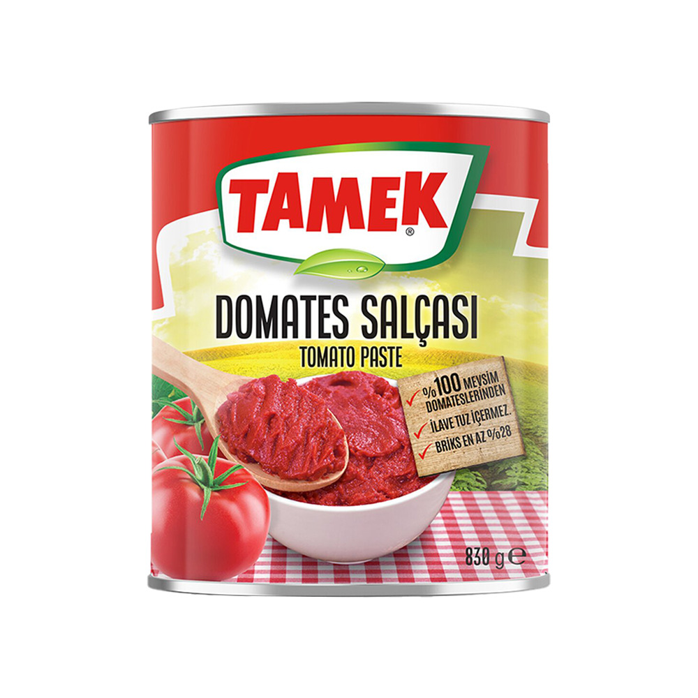 Tamek Domates Salçası 830 Gr.
