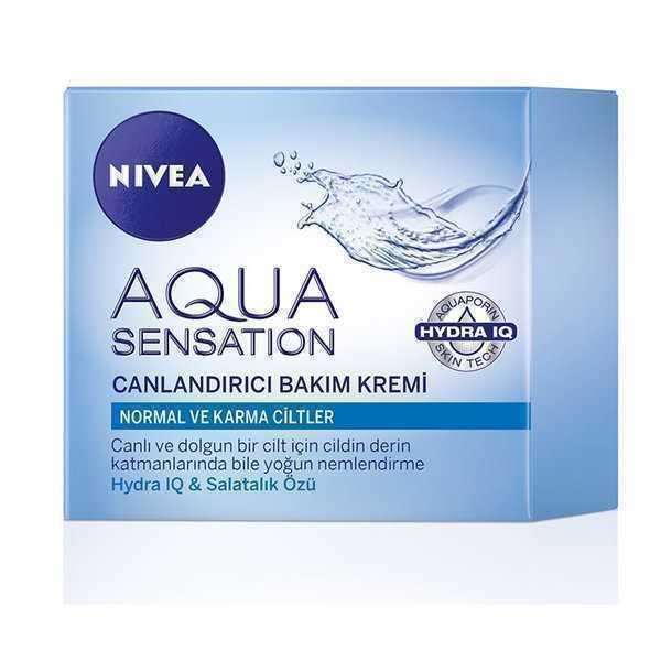 Nivea Aqua Sensation Krem 50 Ml