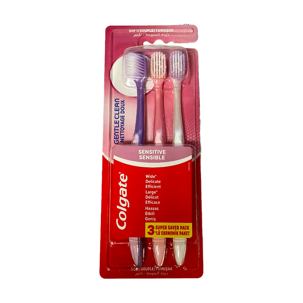 Colgate Diş Fırçası Gentle Clean 2+1' li