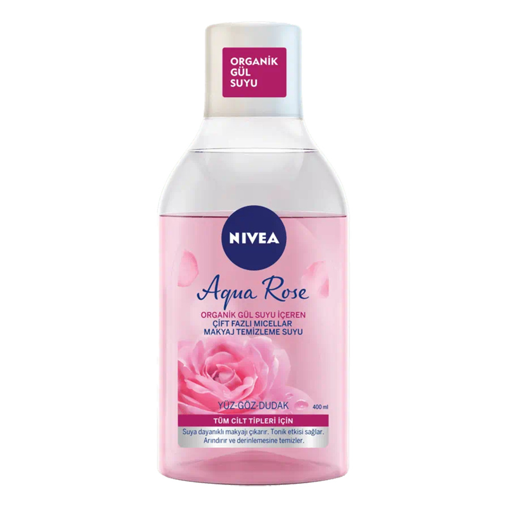 Nivea Micellair Temizleme Suyu 400Ml Gül Suyu İçerir