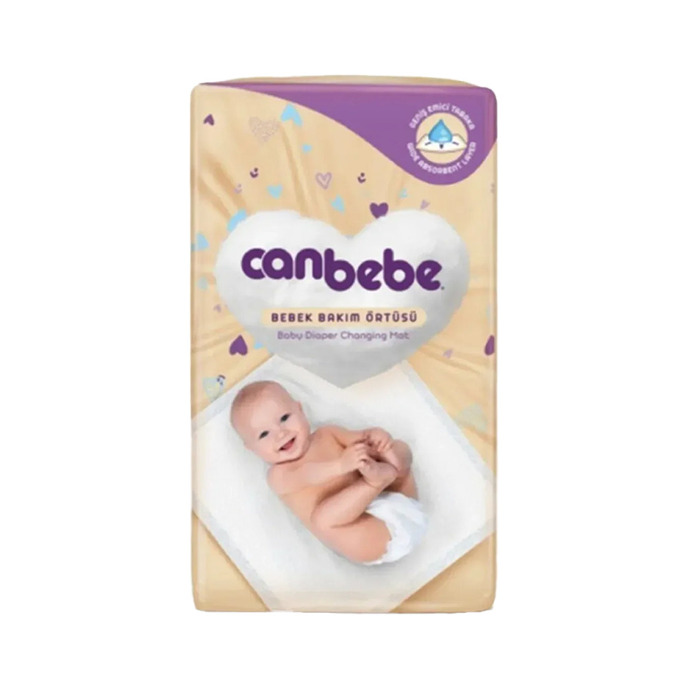 Canbebe Bebek Bakım Örtüsü 10’lu