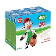 Sütaş Süt 6*180 Ml Tetra %2,5 Yaglı