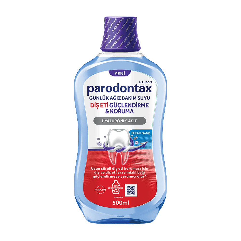 Parodondax Ağız Suyu 500 Ml Diş Eti Güçlendirme Koruma