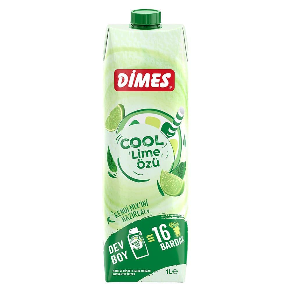 Dimes Cool Lime Özü 1Lt Nane& Misket Limon**
