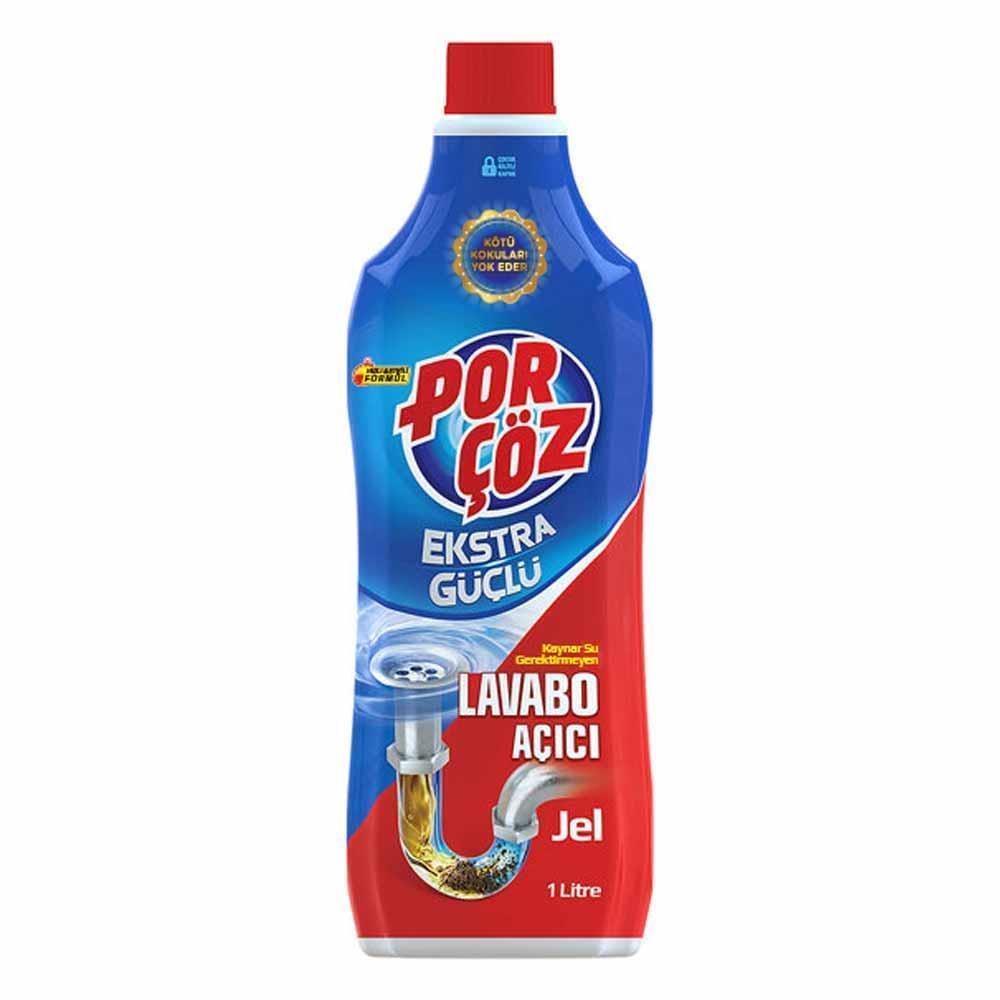 PorÇöz Lavabo Açıcı Jel 1 Kg