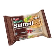 Eti Burçak Sultani Üzümlü Kepekli Bisküvi 3*123 Gr .