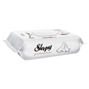 Sleepy Doğal Bambu Özlü ve Bitkisel Pet Islak Havlu 60'lı