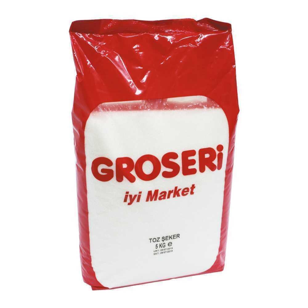 Groseri Toz Şeker 5 Kg.