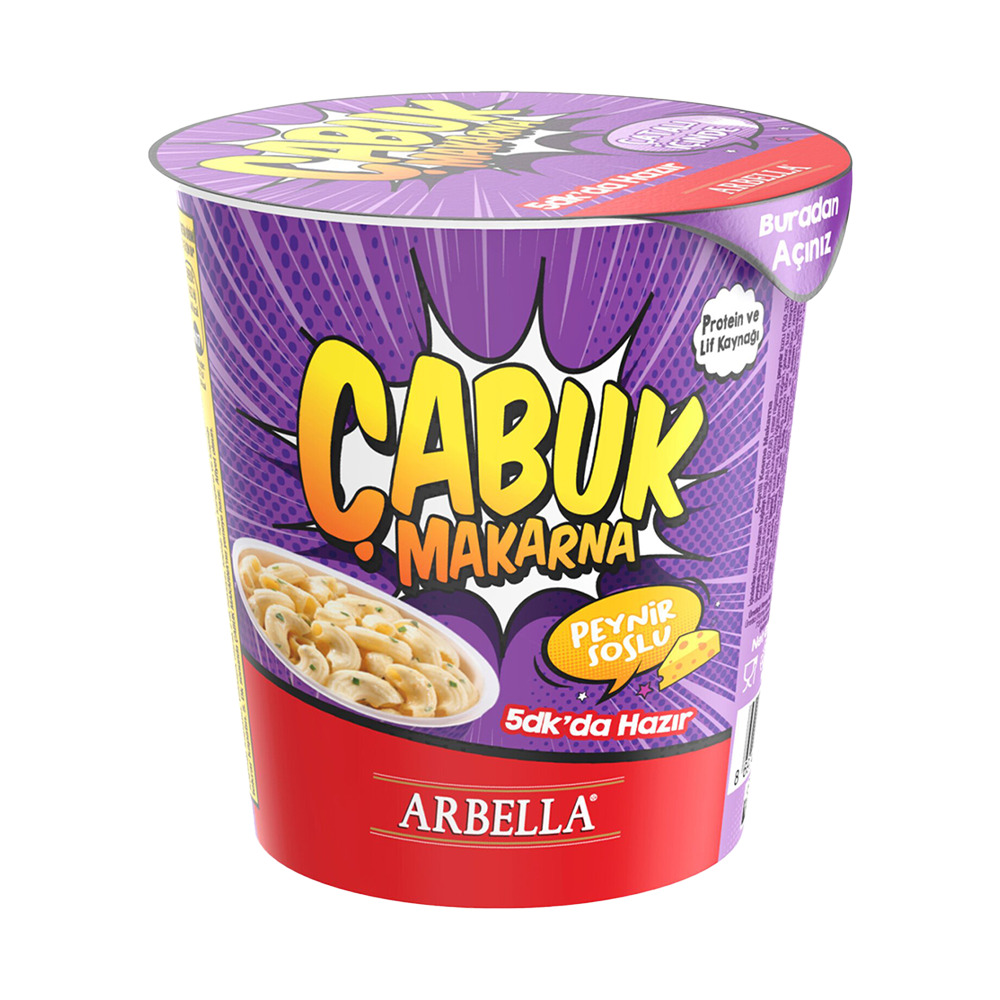 Arbella Çabuk Makarna Domates Soslu 67 Gr 