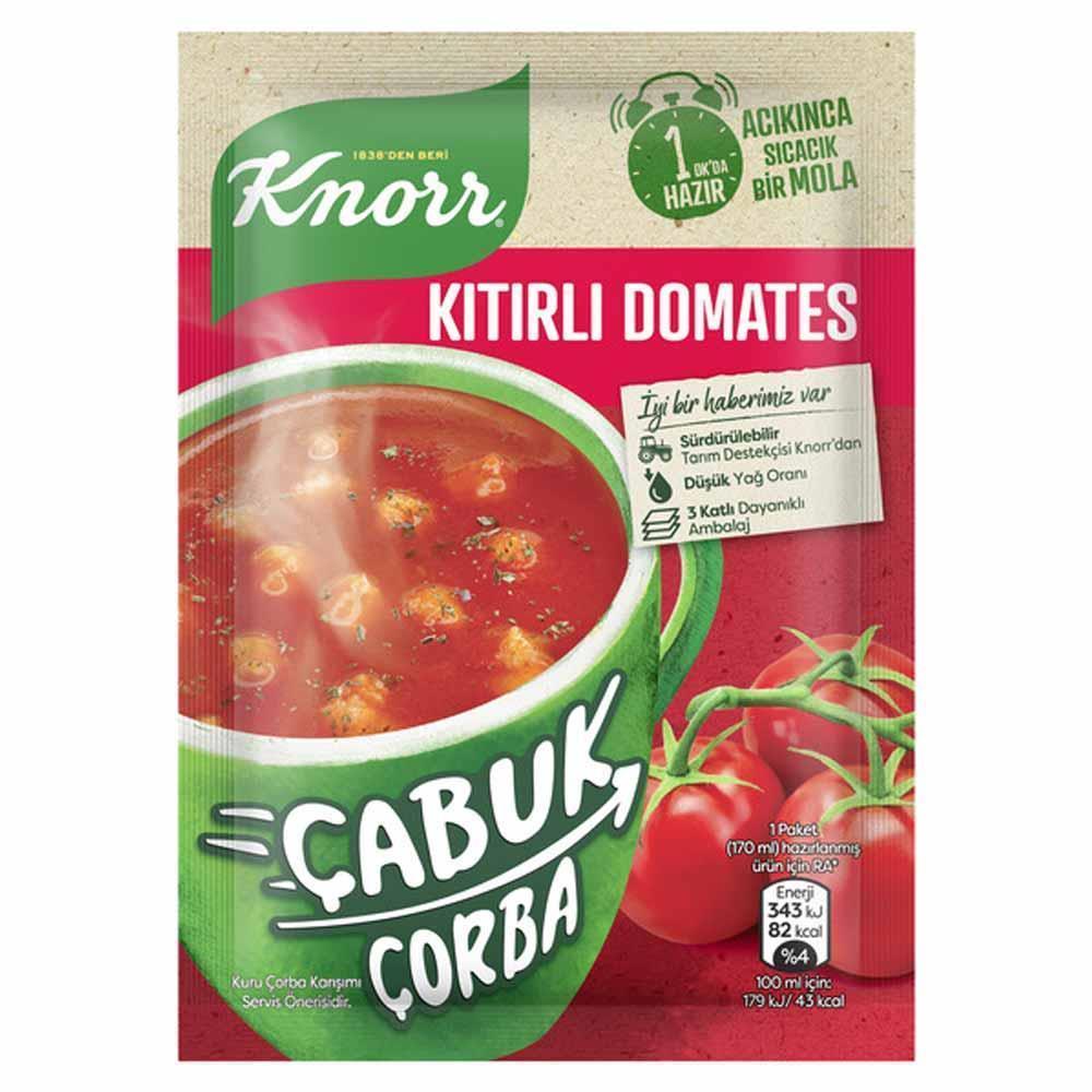 Knorr Kıtır Domates Çabuk Çorba 22 Gr.
