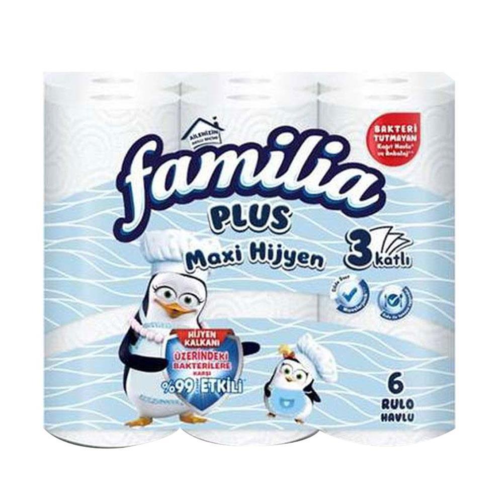 Familia Plus Havlu 6 Lı Maxi Hijyen
