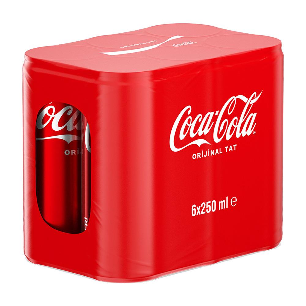 Coca Cola 6*250Ml Kutu