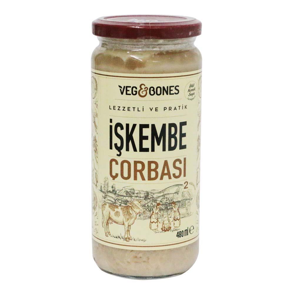 Veg& Bones İşkembe Çorbası 480Ml Cam