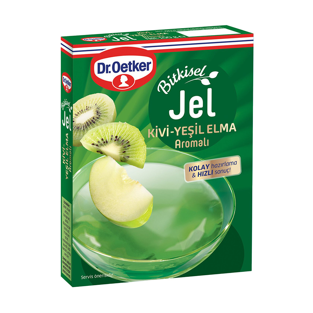 Dr. Oetker Jel Kivi Yeşil Elma 100 Gr.