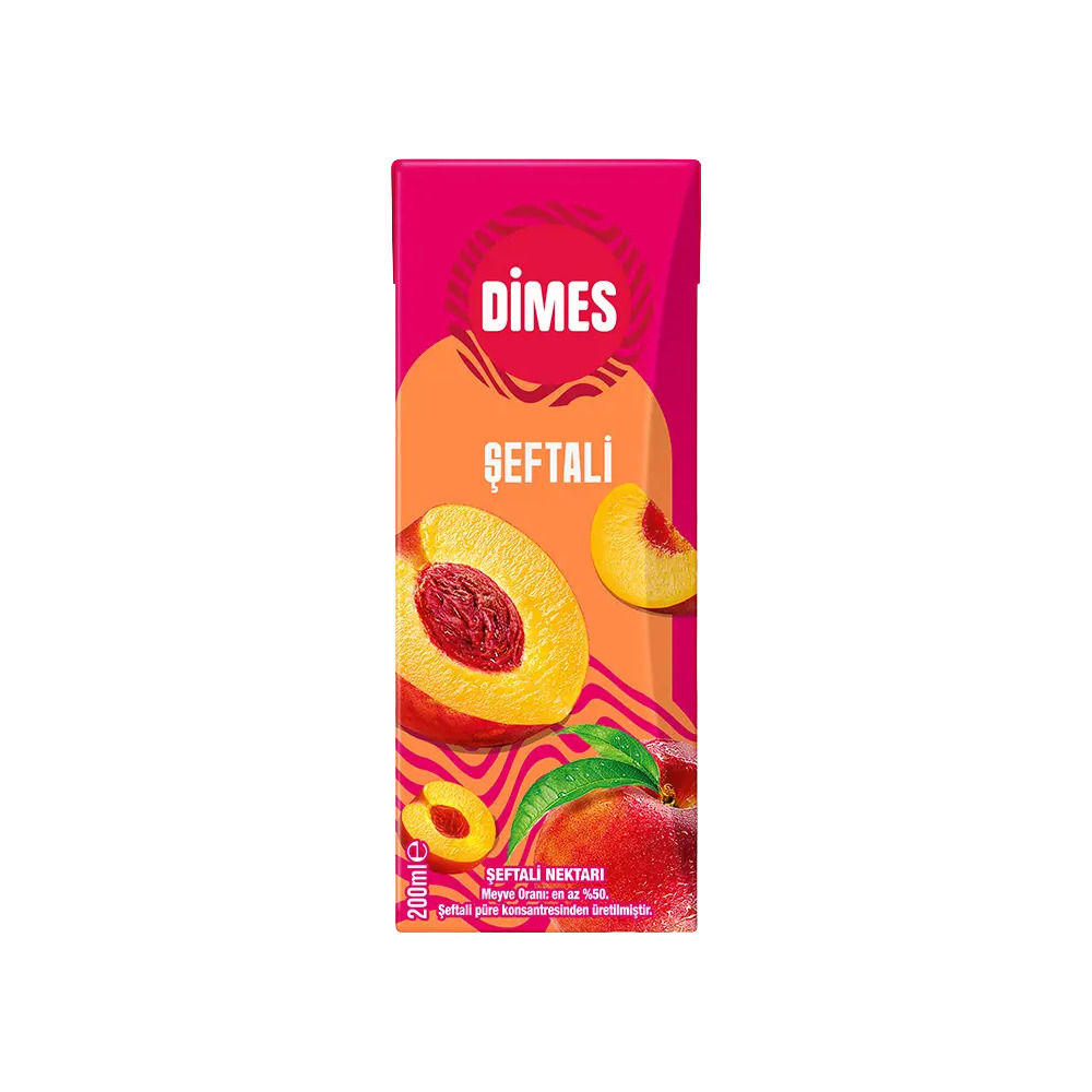 Dimes Şeftali Nektarı 200 ml