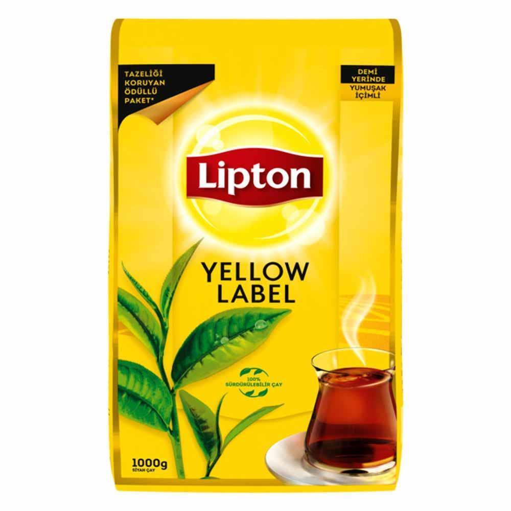 Lipton Yellow Label Siyah Çay 1000 Gr