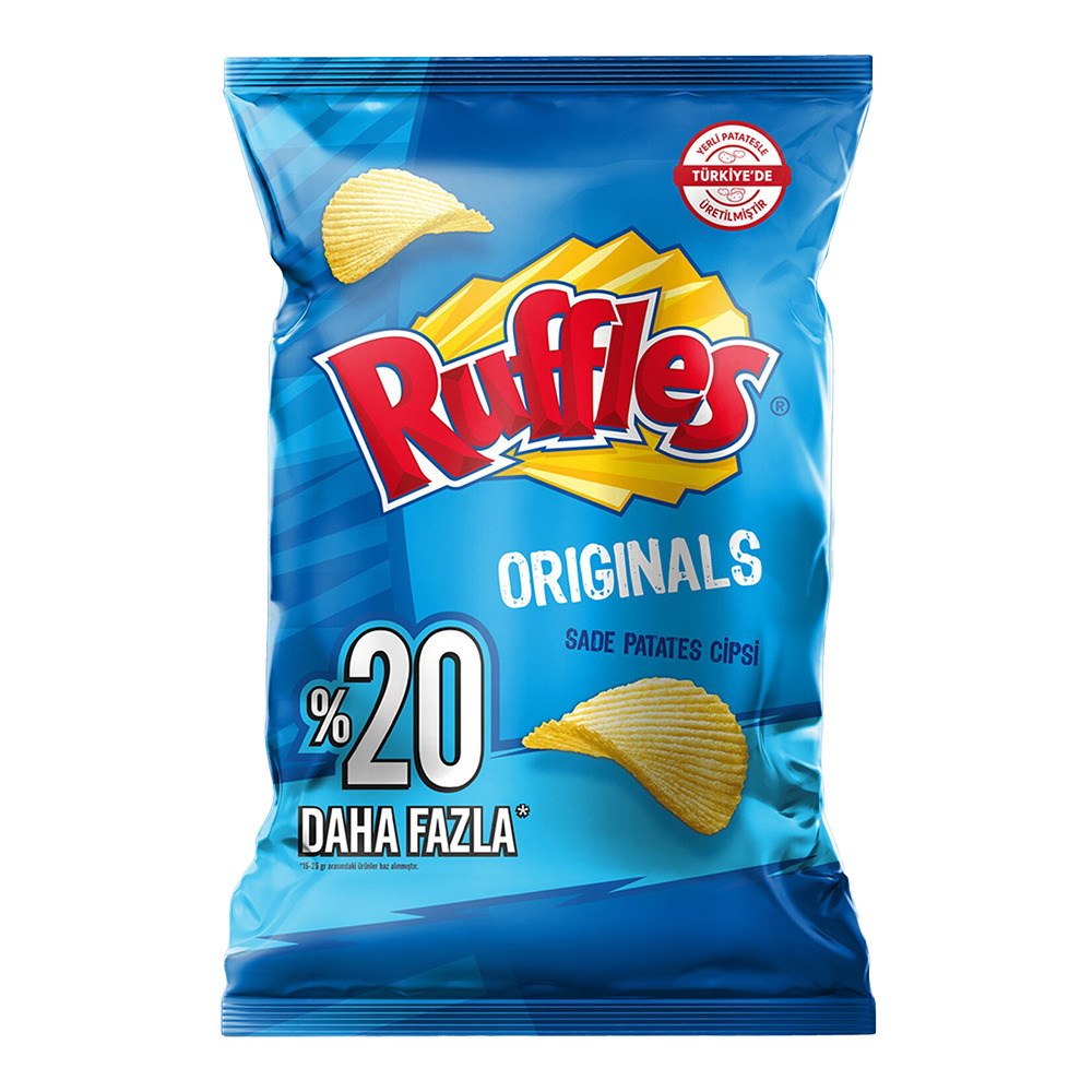 Ruffles Patates Cipsi 160Gr Sade