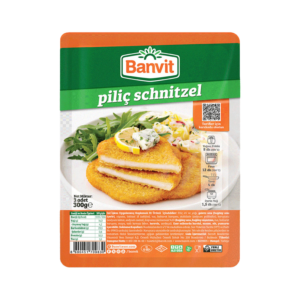 Banvit Şinitzel 300 Gr 