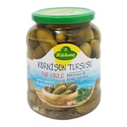 Kühne Ege Usulü Kornişon Turşusu 670Gr