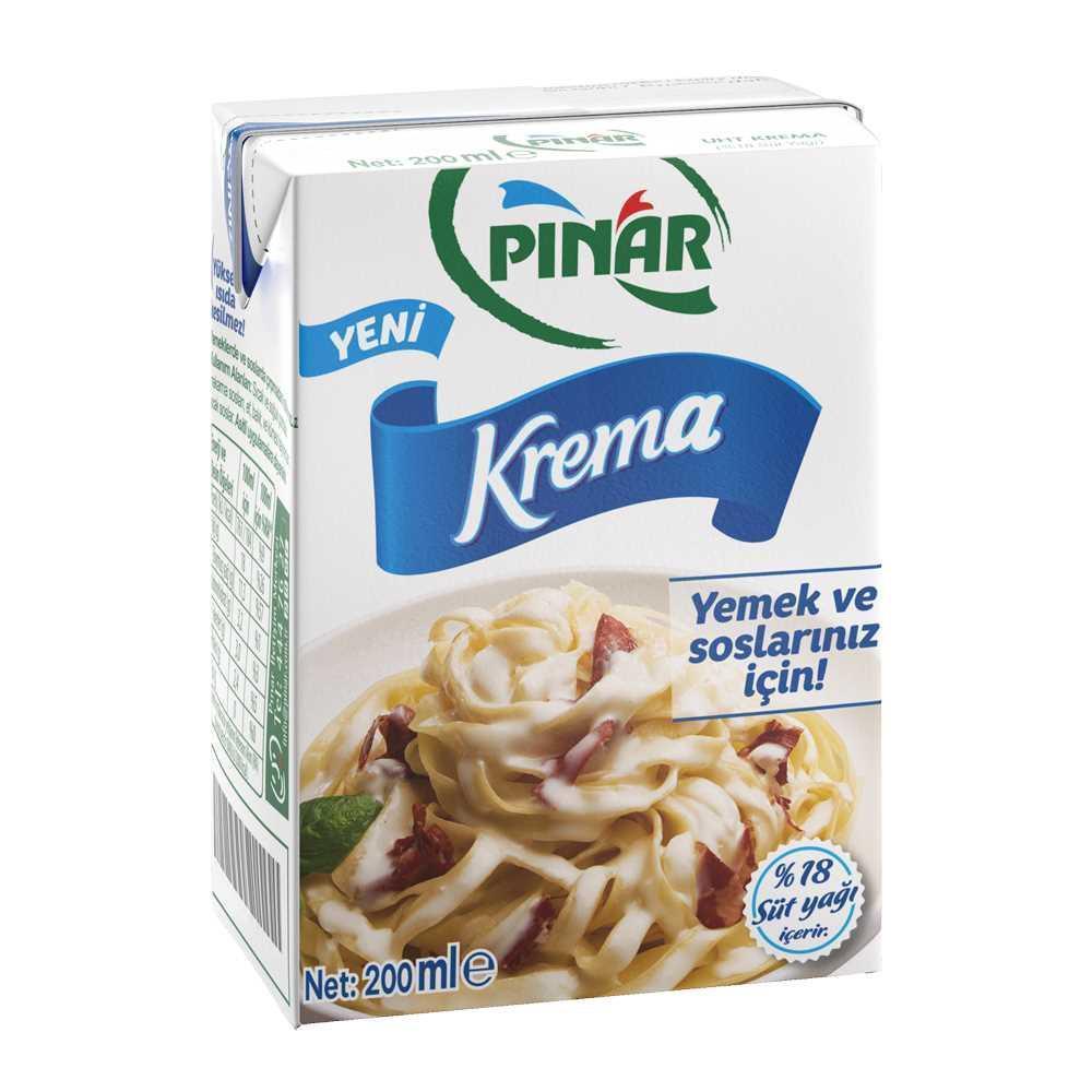 Pınar Krema %18 Süt Yağı İçerir 200 Ml 