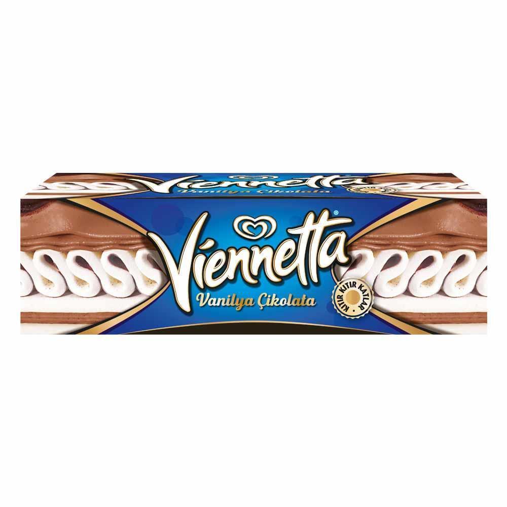 Viennetta Çikolata - Vanilya 800 Ml .