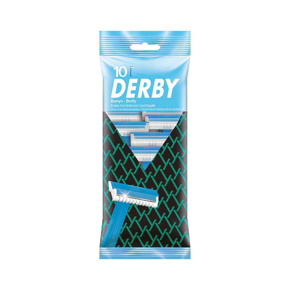 Derby BanyoTraş Bıçağı 10 Lu Poşet